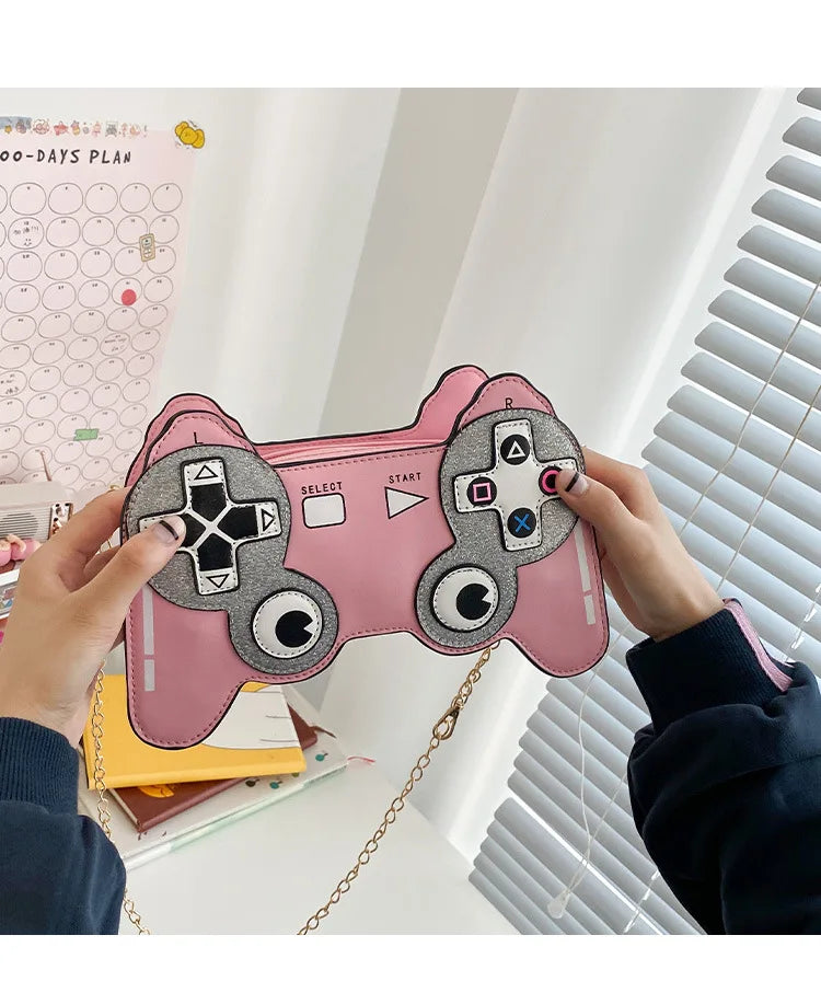 Fun Game Machine PU Messenger Bag - MIOSAKI