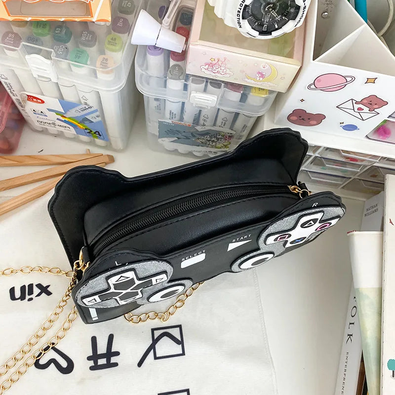 Fun Game Machine PU Messenger Bag - MIOSAKI