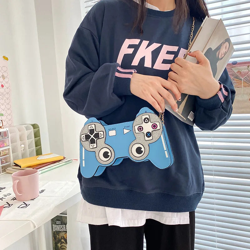 Fun Game Machine PU Messenger Bag - MIOSAKI